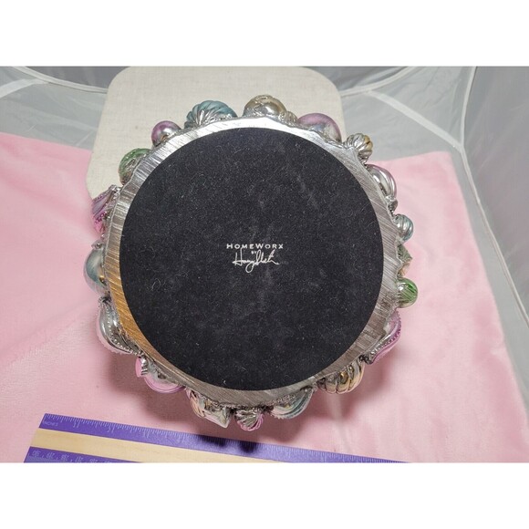 Rare Homeworx By Harry Slatkin Decorative Christmas Ornaments Candle Holder - Picture 6 of 8